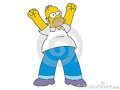 Homer Simpson Stock Photo